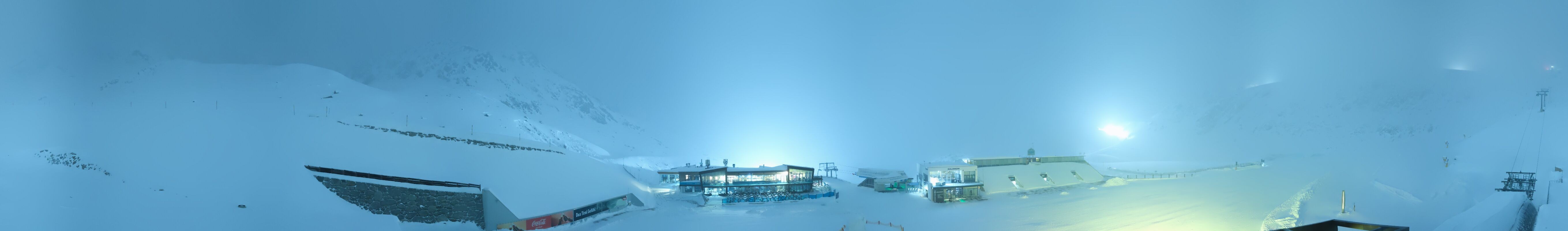 Archived image Webcam Glacier Arena Rettenbach