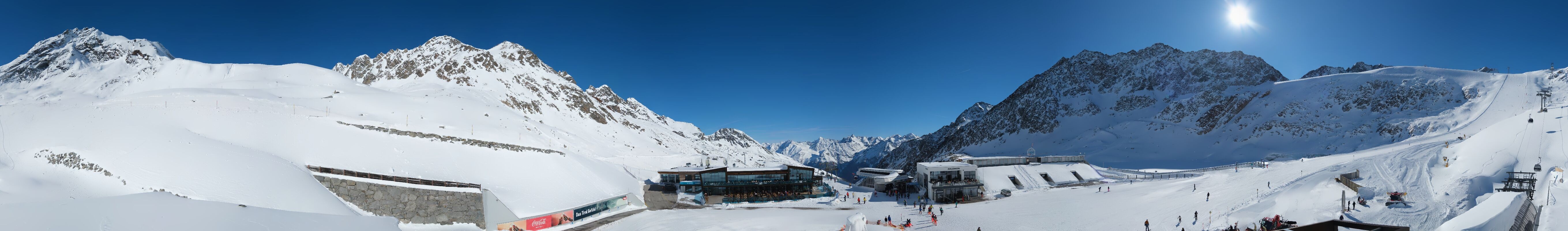 Archived image Webcam Glacier Arena Rettenbach