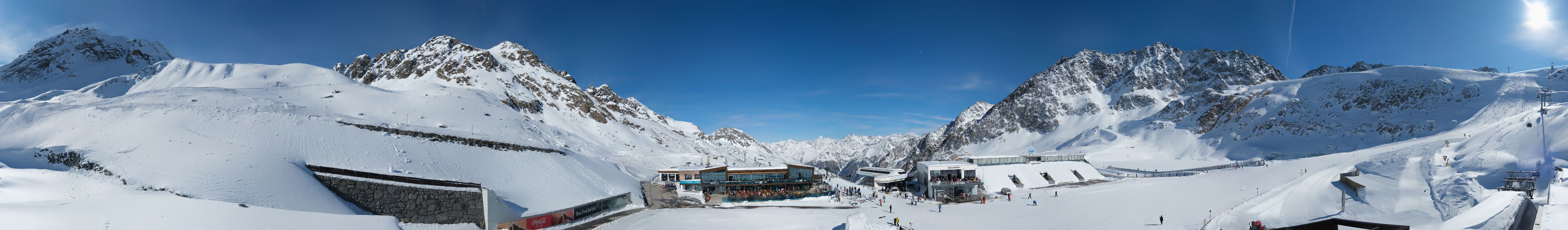 Archived image Webcam Glacier Arena Rettenbach