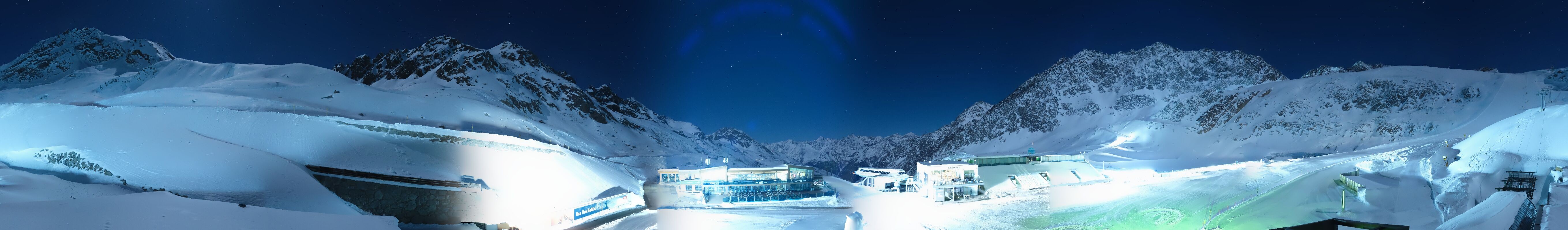 Archived image Webcam Glacier Arena Rettenbach