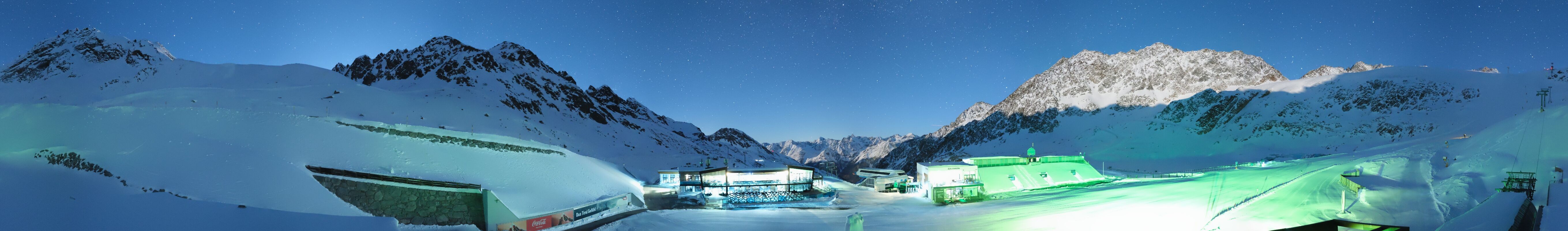 Archived image Webcam Glacier Arena Rettenbach