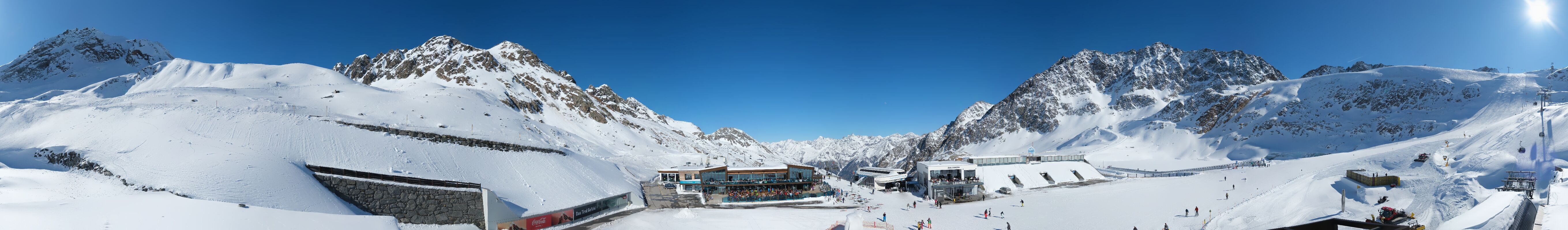 Archiv Foto Webcam Rettenbachgletscher Stadion