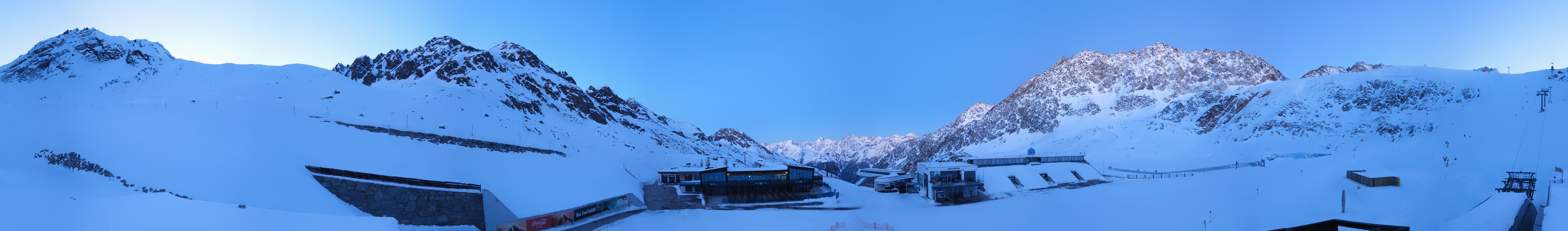 Archiv Foto Webcam Rettenbachgletscher Stadion