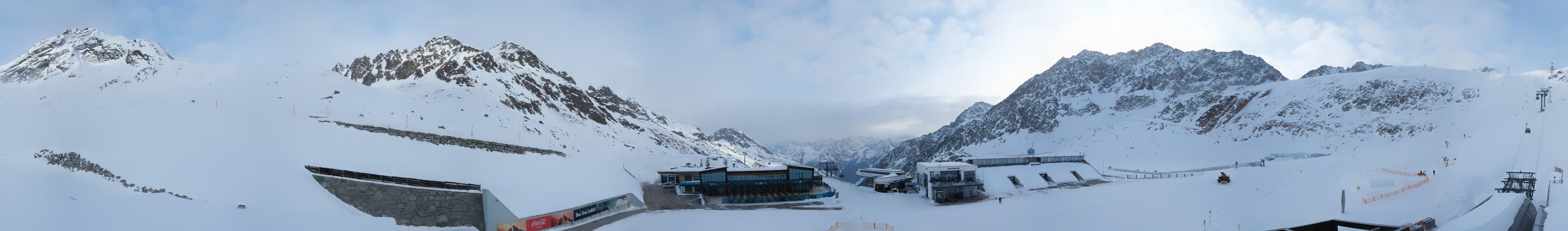 Archiv Foto Webcam Rettenbachgletscher Stadion