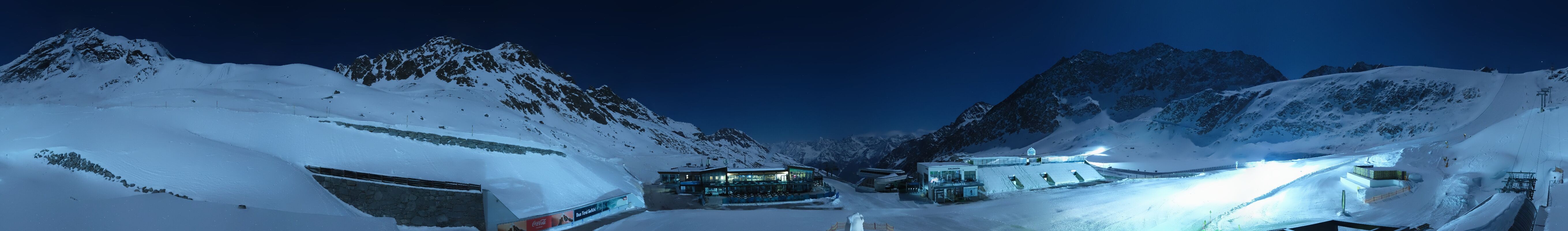 Archiv Foto Webcam Rettenbachgletscher Stadion