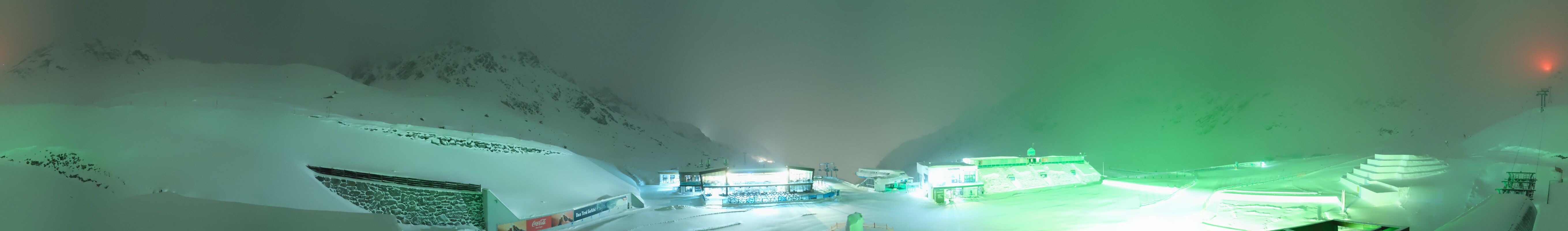 Archiv Foto Webcam Rettenbachgletscher Stadion