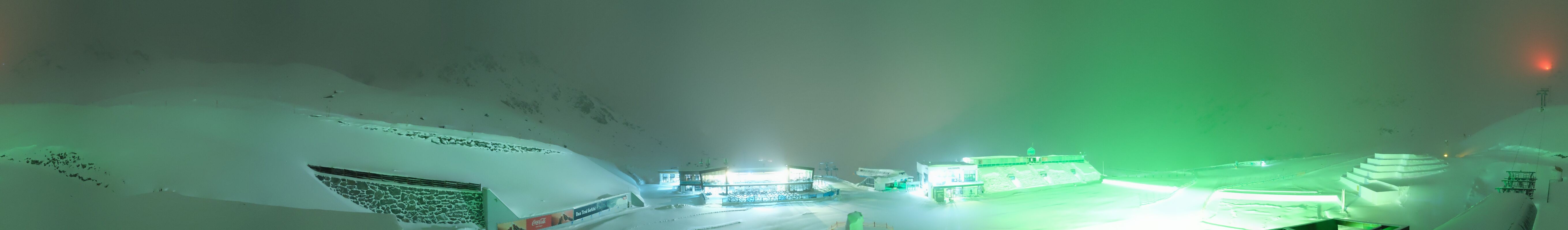 Archiv Foto Webcam Rettenbachgletscher Stadion