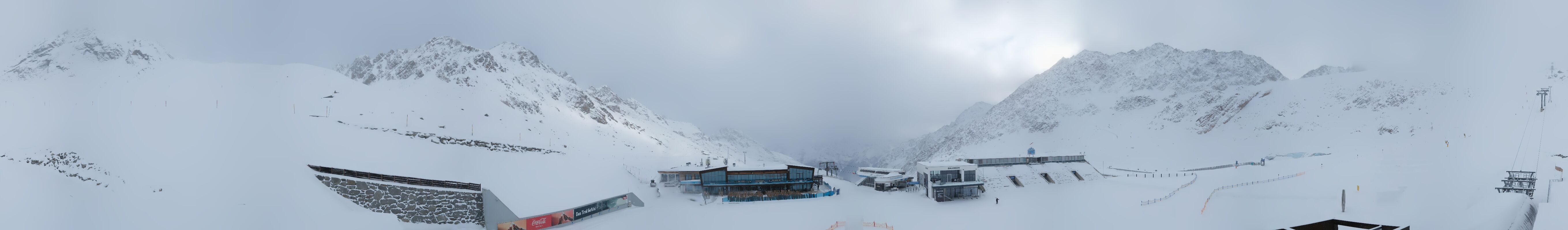 Archiv Foto Webcam Rettenbachgletscher Stadion