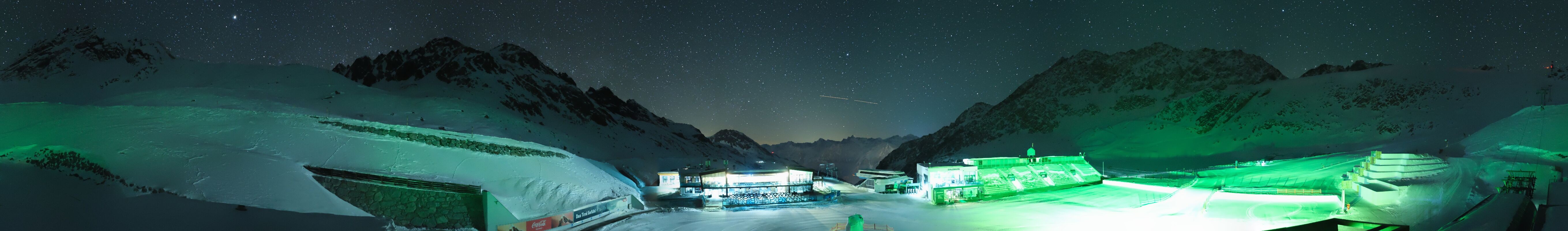 Archived image Webcam Glacier Arena Rettenbach