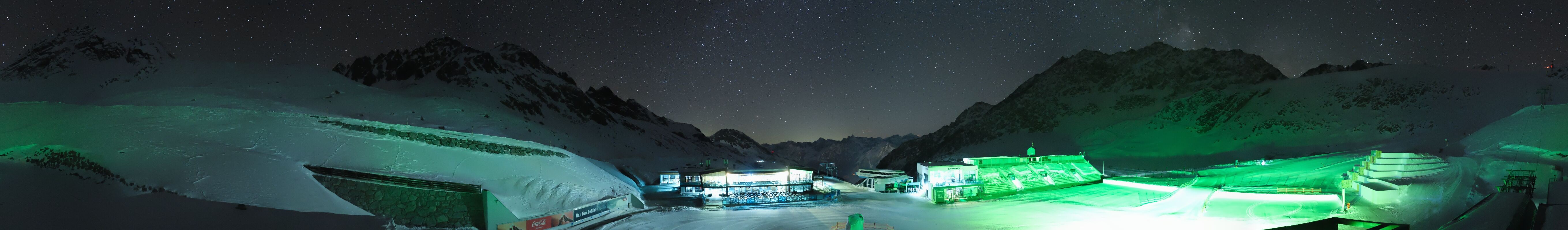 Archived image Webcam Glacier Arena Rettenbach