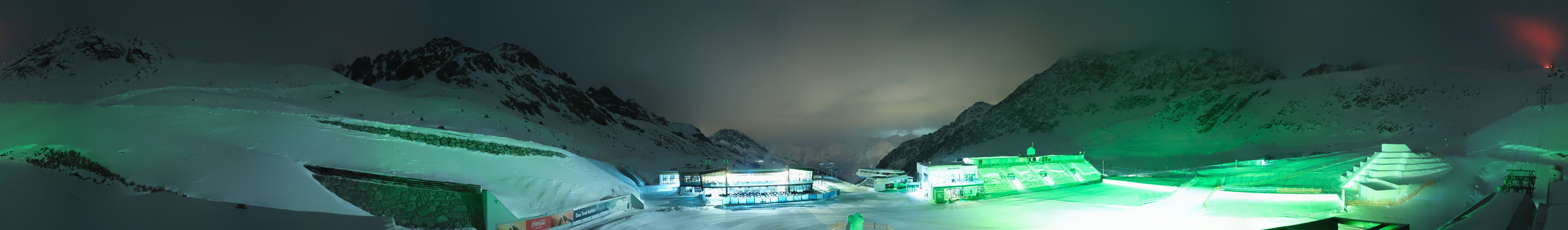 Archiv Foto Webcam Rettenbachgletscher Stadion