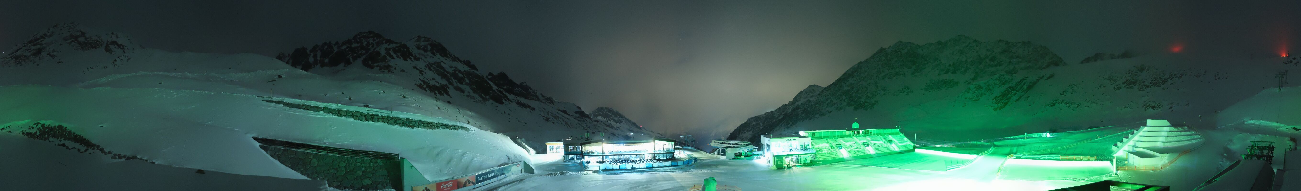 Archiv Foto Webcam Rettenbachgletscher Stadion