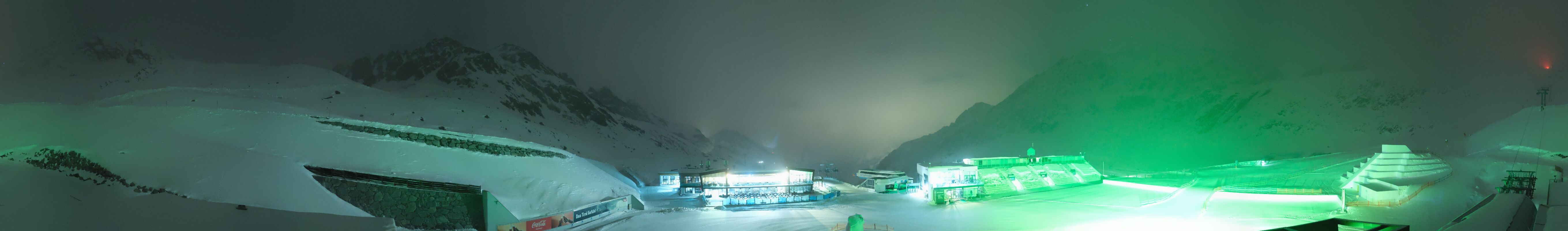 Archiv Foto Webcam Rettenbachgletscher Stadion