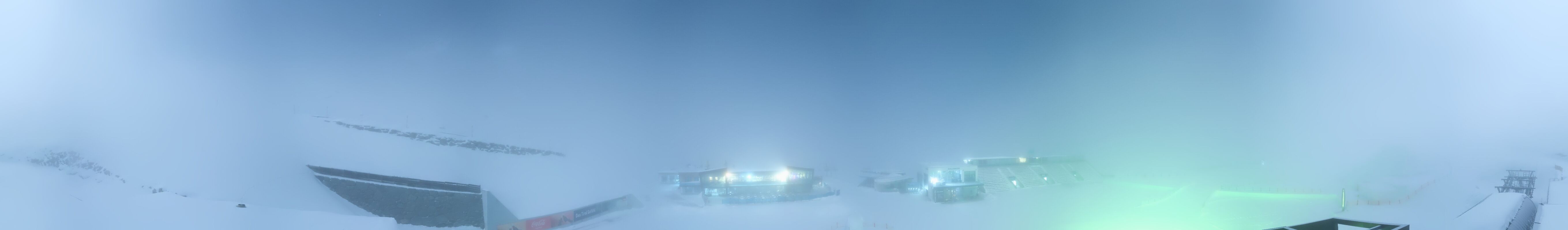 Archiv Foto Webcam Rettenbachgletscher Stadion