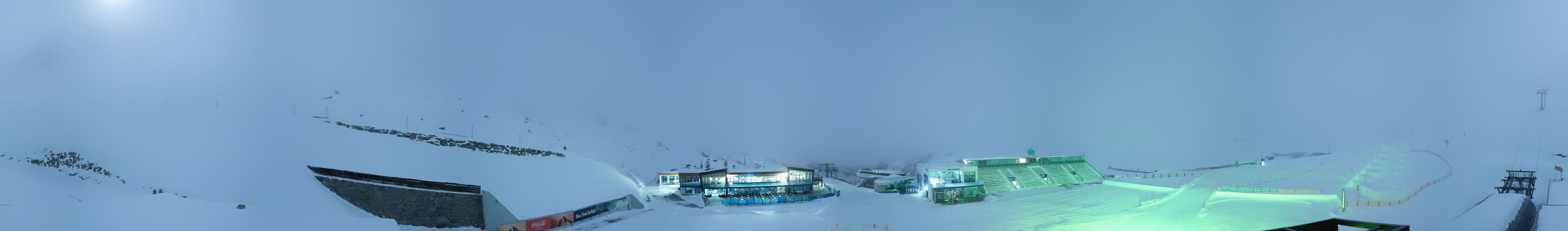 Archiv Foto Webcam Rettenbachgletscher Stadion