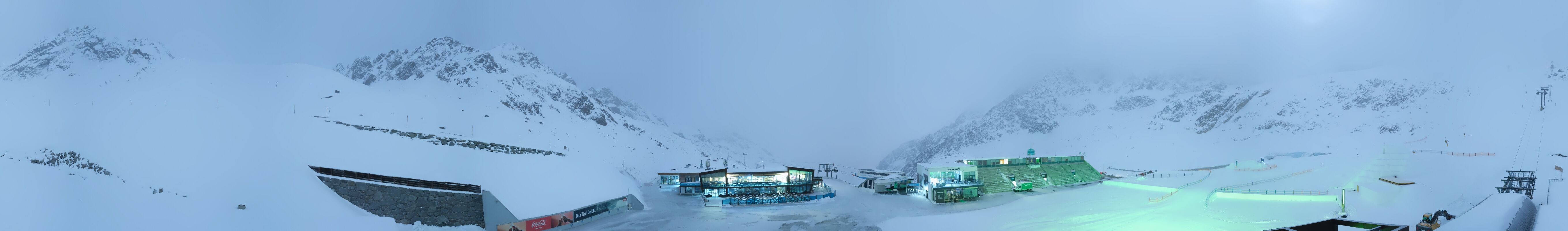 Archived image Webcam Glacier Arena Rettenbach