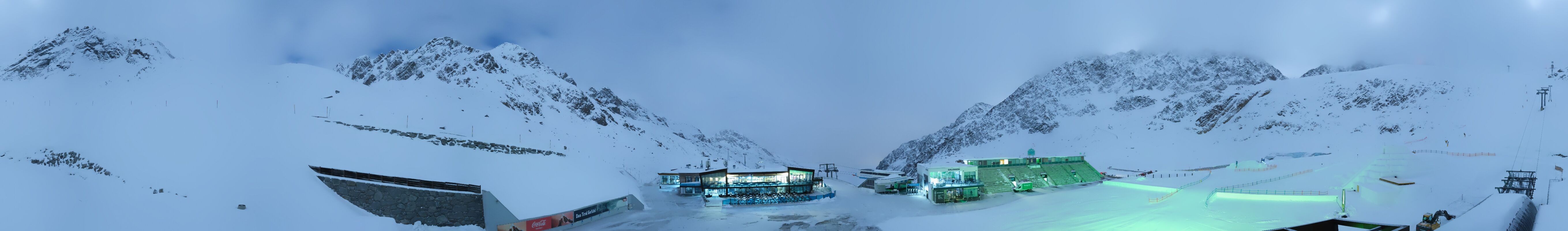 Archived image Webcam Glacier Arena Rettenbach