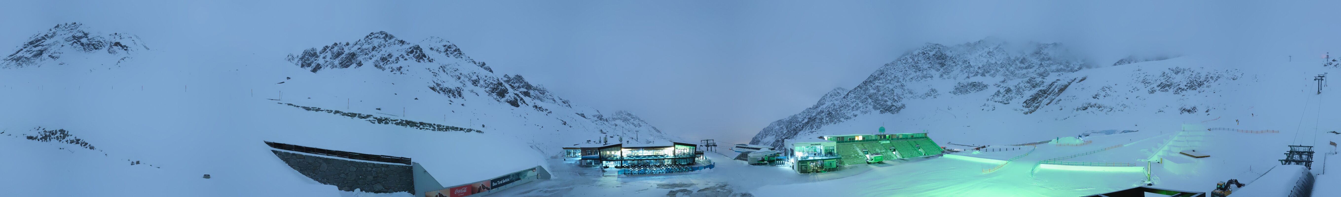 Archived image Webcam Glacier Arena Rettenbach