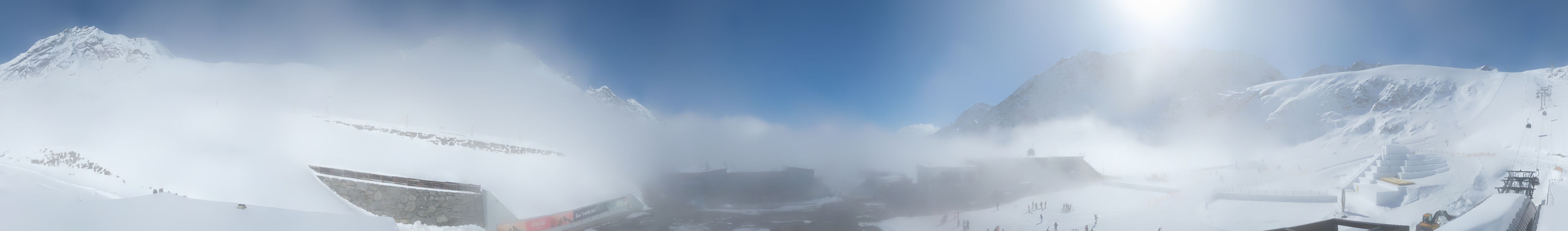 Archived image Webcam Glacier Arena Rettenbach