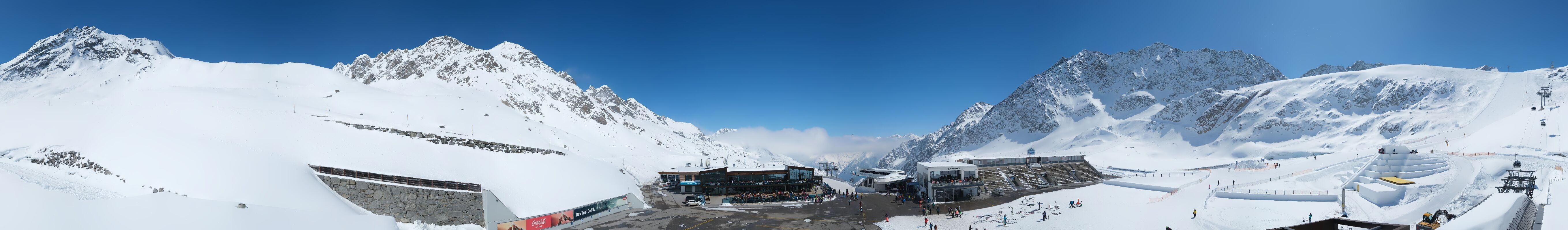 Archived image Webcam Glacier Arena Rettenbach