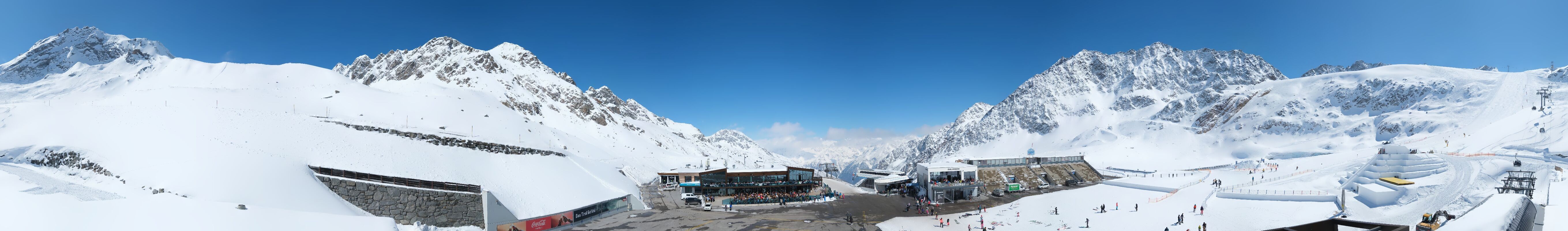 Archived image Webcam Glacier Arena Rettenbach