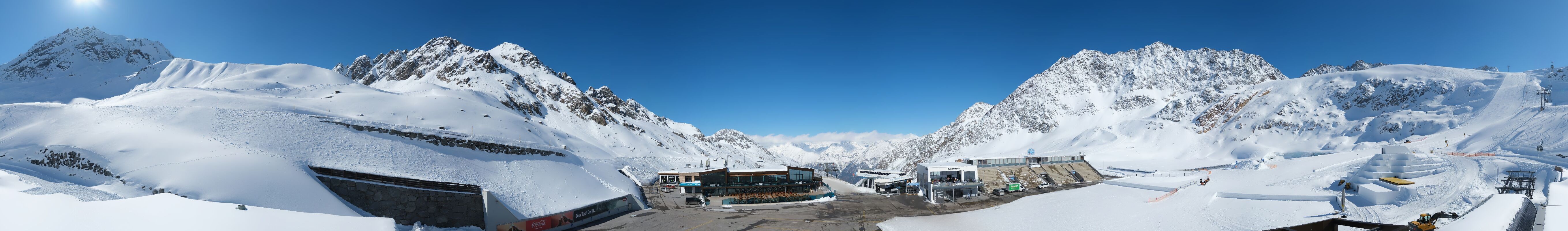 Archived image Webcam Glacier Arena Rettenbach