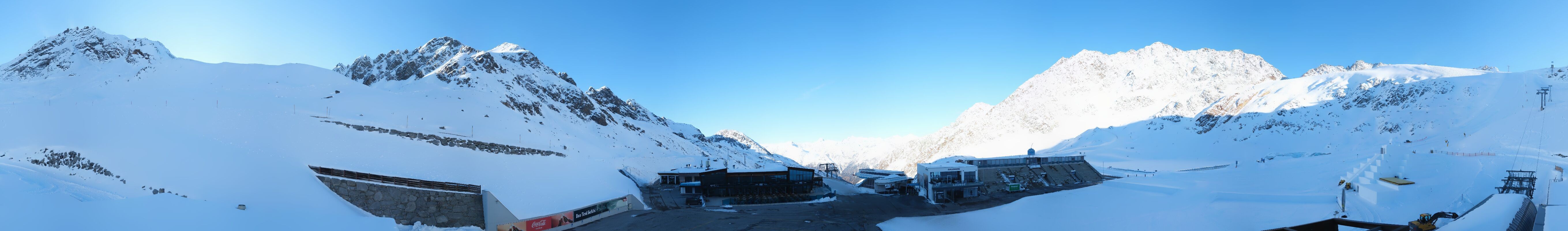 Archived image Webcam Glacier Arena Rettenbach