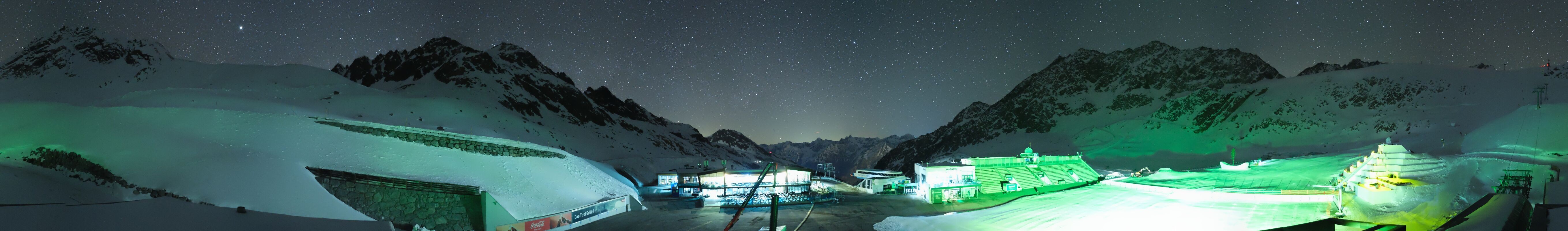 Archiv Foto Webcam Rettenbachgletscher Stadion