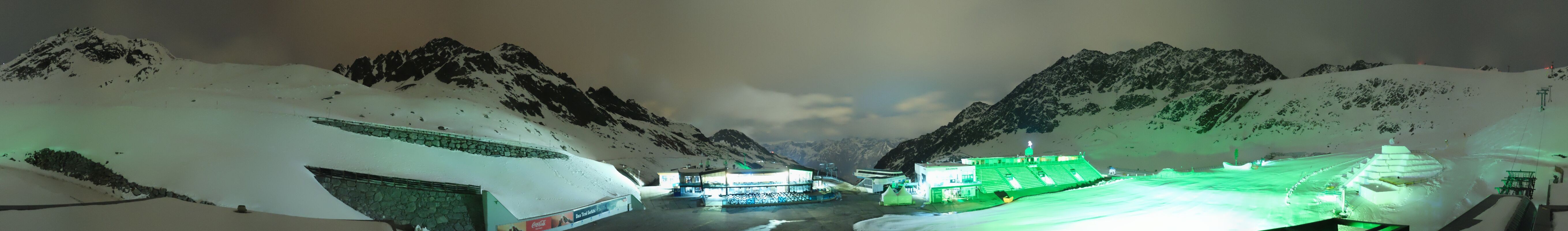 Archived image Webcam Glacier Arena Rettenbach