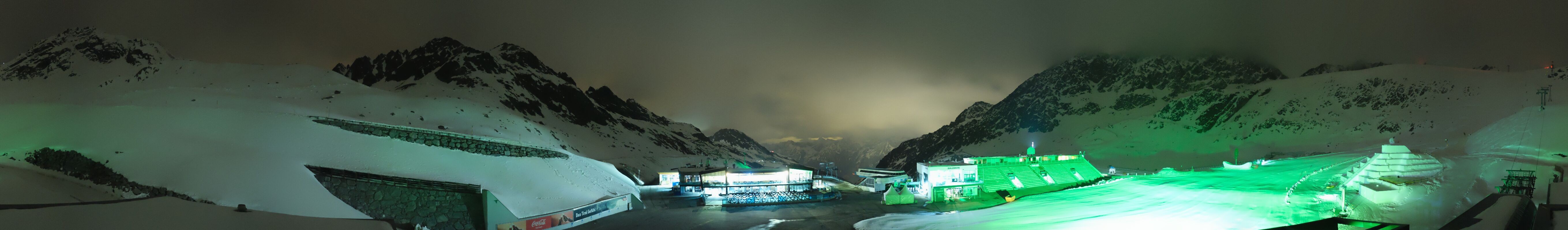 Archived image Webcam Glacier Arena Rettenbach