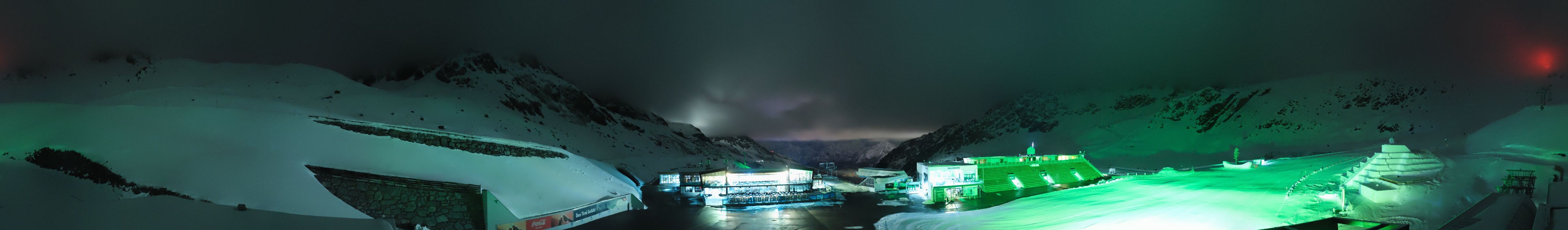 Archiv Foto Webcam Rettenbachgletscher Stadion