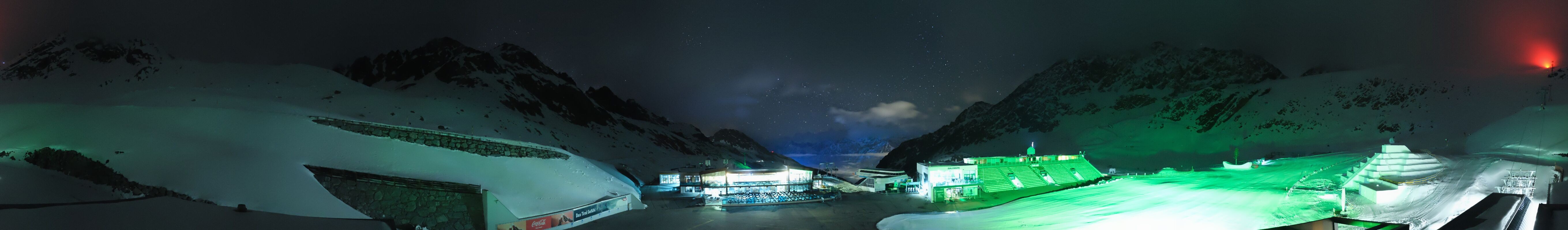 Archived image Webcam Glacier Arena Rettenbach