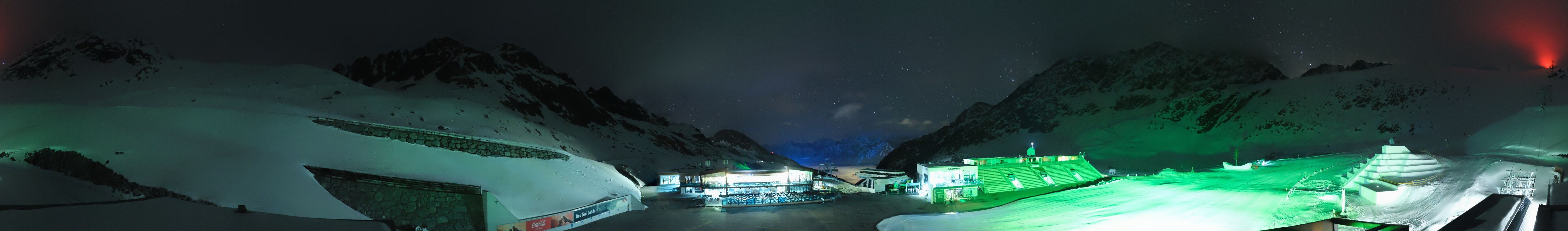 Archived image Webcam Glacier Arena Rettenbach