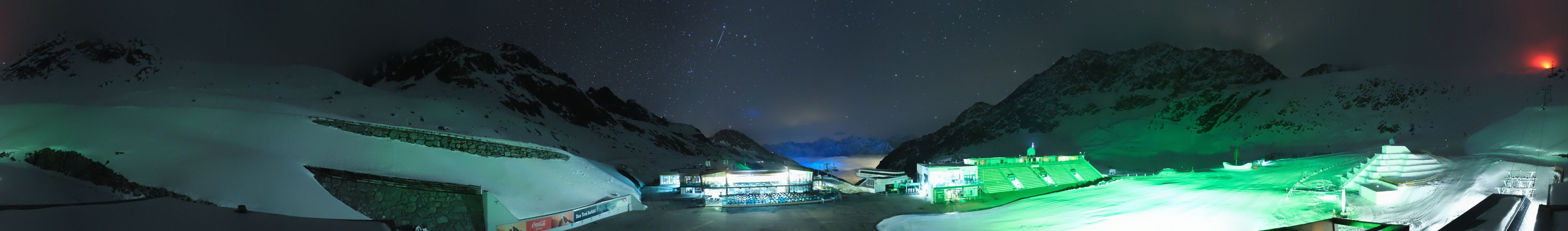 Archived image Webcam Glacier Arena Rettenbach