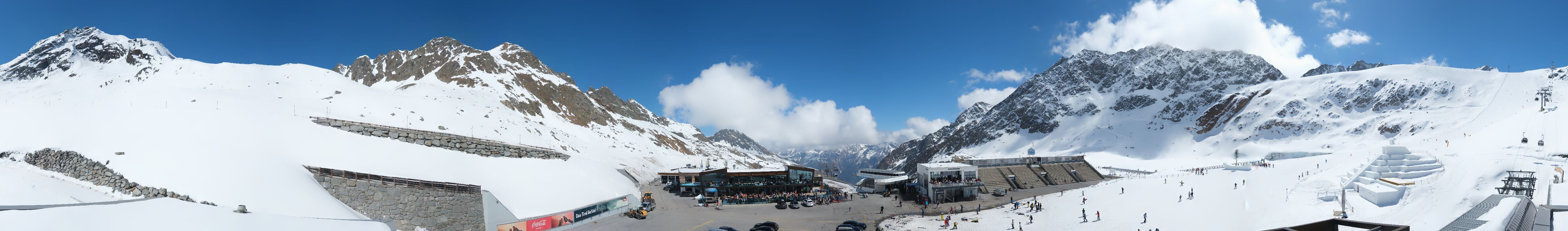 Archived image Webcam Glacier Arena Rettenbach