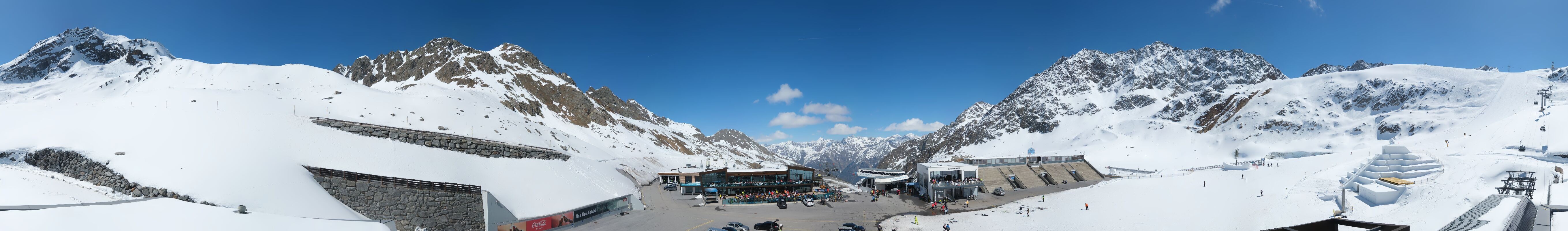 Archived image Webcam Glacier Arena Rettenbach