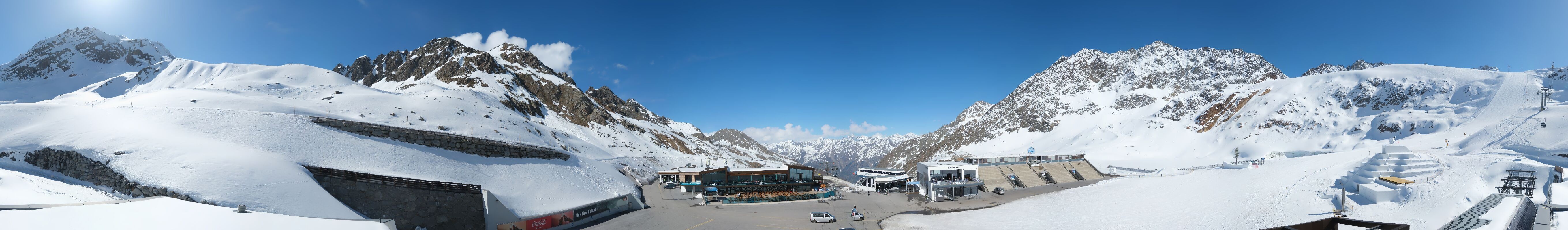 Archived image Webcam Glacier Arena Rettenbach