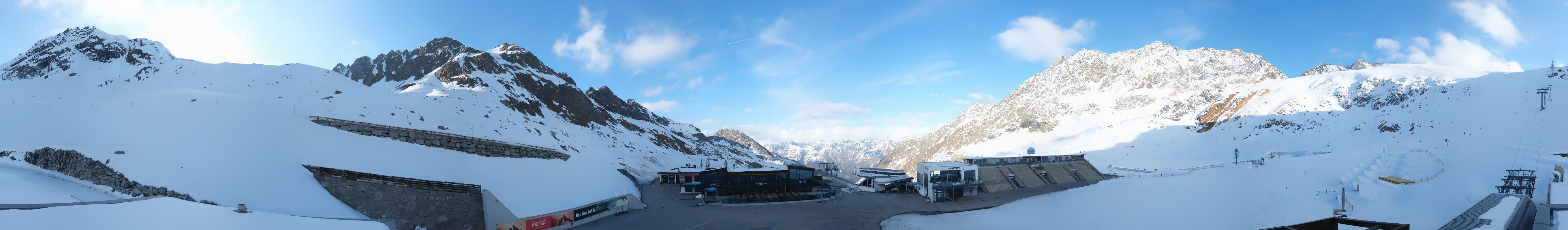 Archived image Webcam Glacier Arena Rettenbach