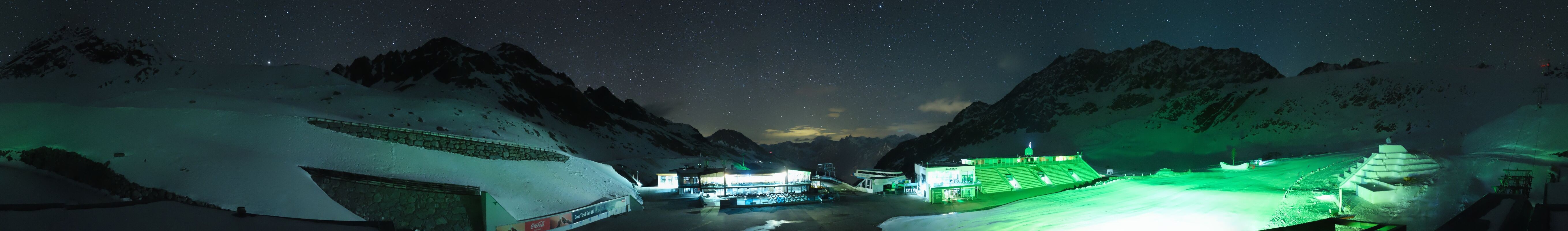 Archived image Webcam Glacier Arena Rettenbach