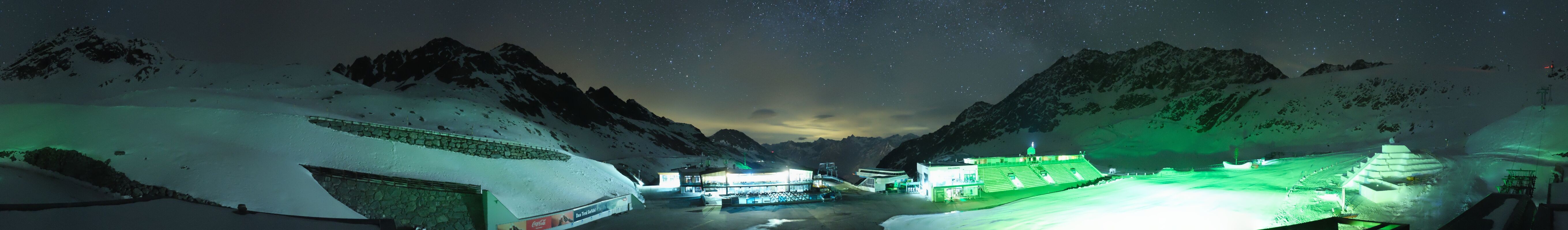 Archived image Webcam Glacier Arena Rettenbach