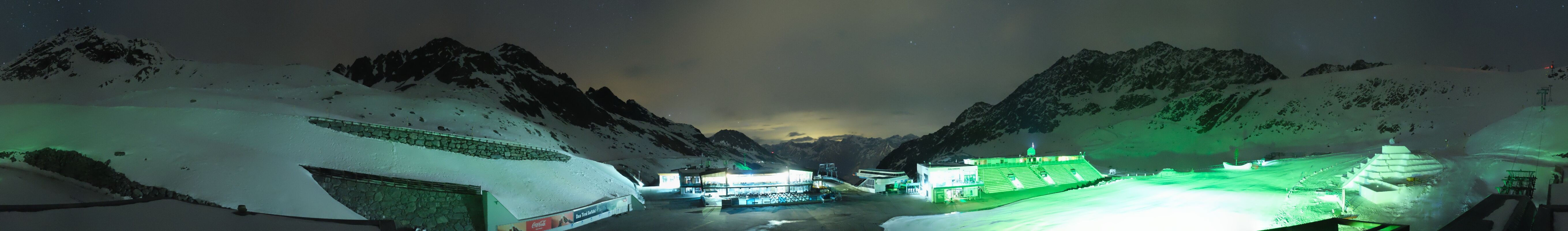 Archived image Webcam Glacier Arena Rettenbach