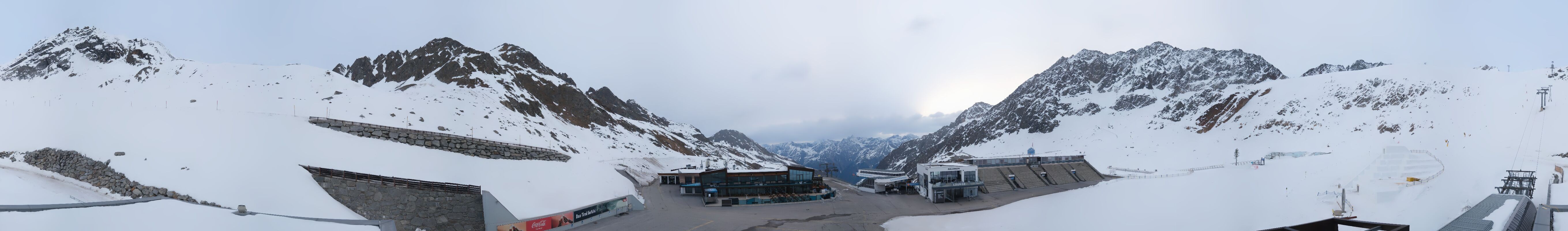 Archived image Webcam Glacier Arena Rettenbach