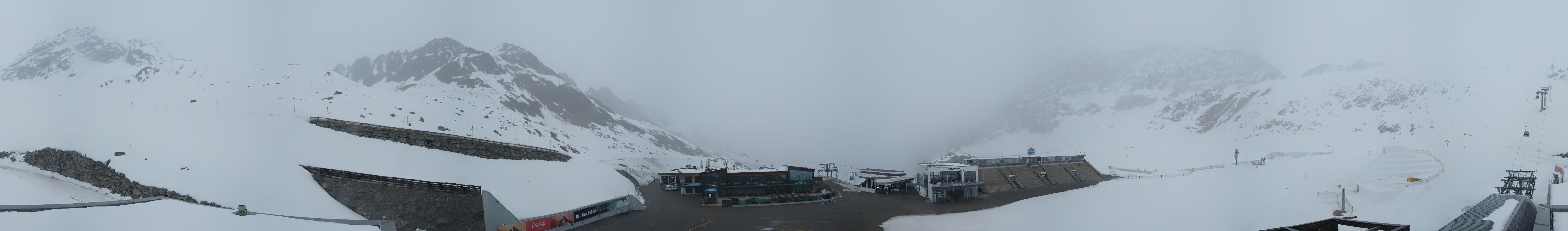 Archived image Webcam Glacier Arena Rettenbach