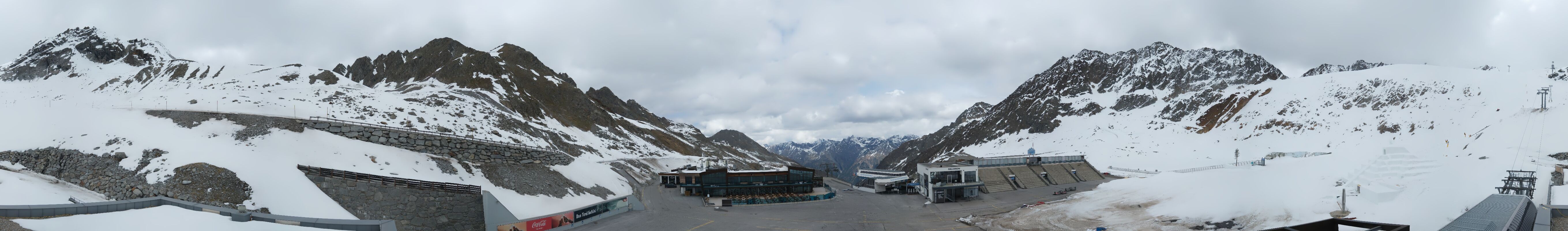 Archiv Foto Webcam Rettenbachgletscher Stadion