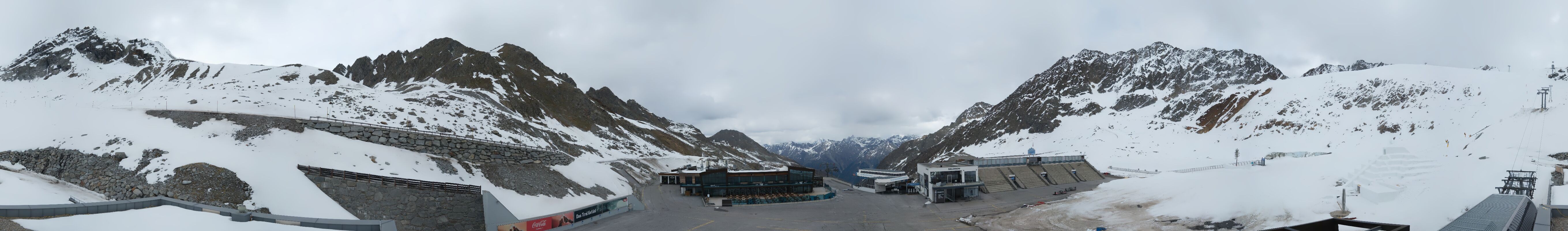 Archiv Foto Webcam Rettenbachgletscher Stadion