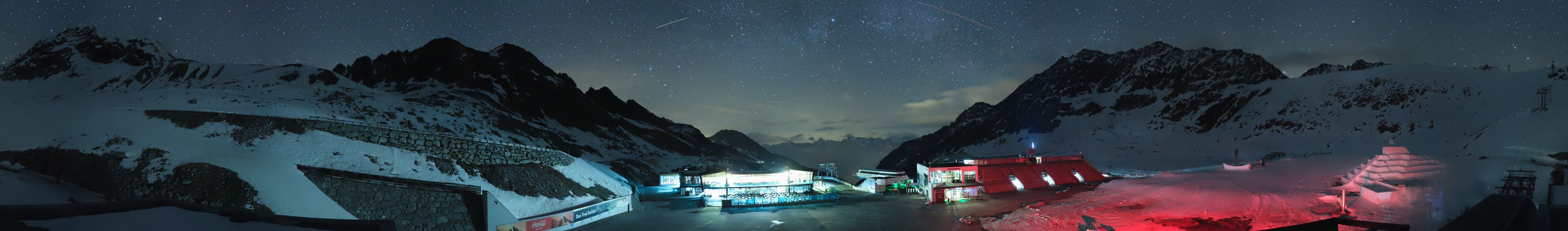 Archiv Foto Webcam Rettenbachgletscher Stadion