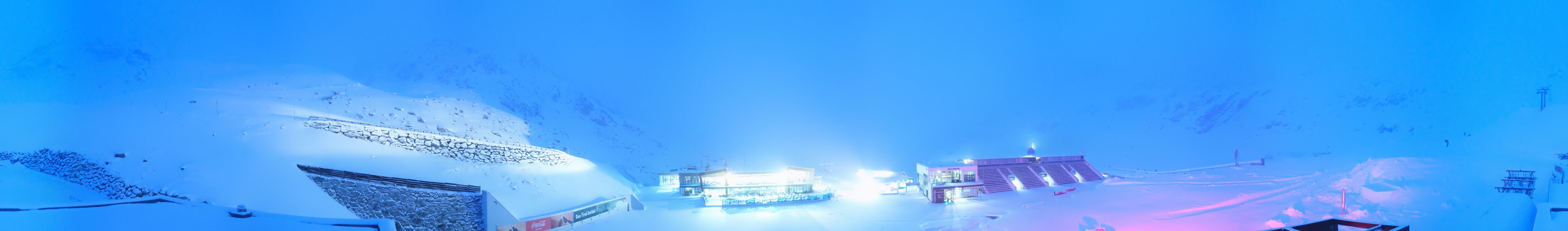 Archiv Foto Webcam Rettenbachgletscher Stadion