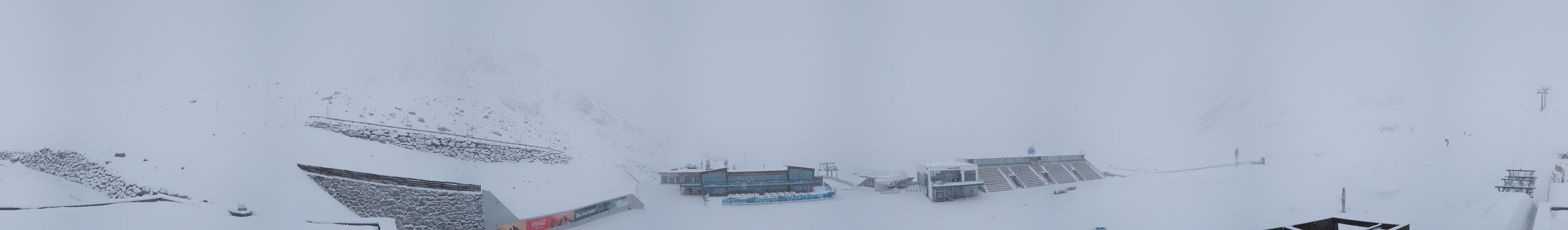 Archiv Foto Webcam Rettenbachgletscher Stadion