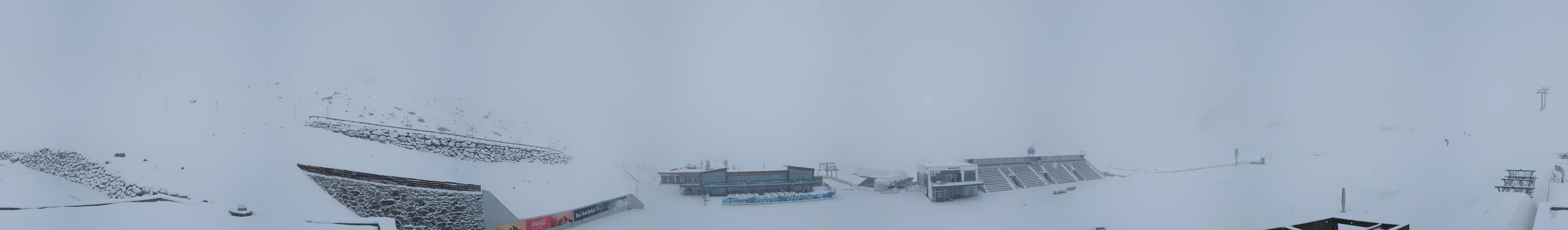 Archiv Foto Webcam Rettenbachgletscher Stadion