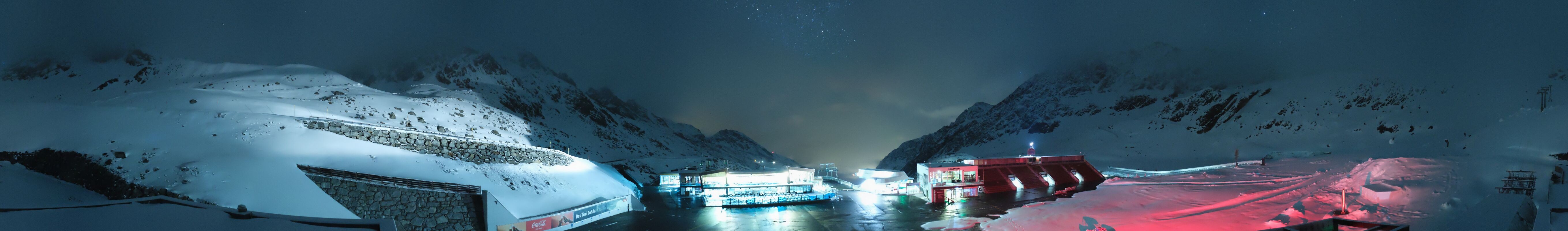 Archived image Webcam Glacier Arena Rettenbach